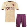 Original Trikotsatz Heart of Midlothian Auswärtstrikot 2024-25 Für Kinder